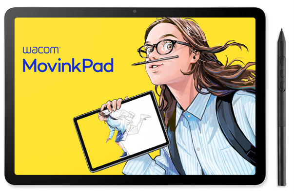 OS搭載型のポータブル液晶ペンタブレット Wacom MovinkPad 11 （DTHA116CL0Z） 